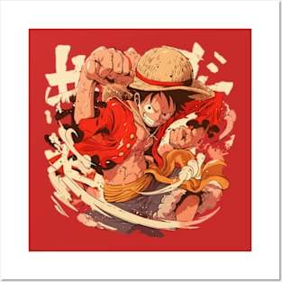 luffy Posters and Art